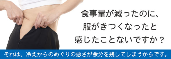 服がきつくなった